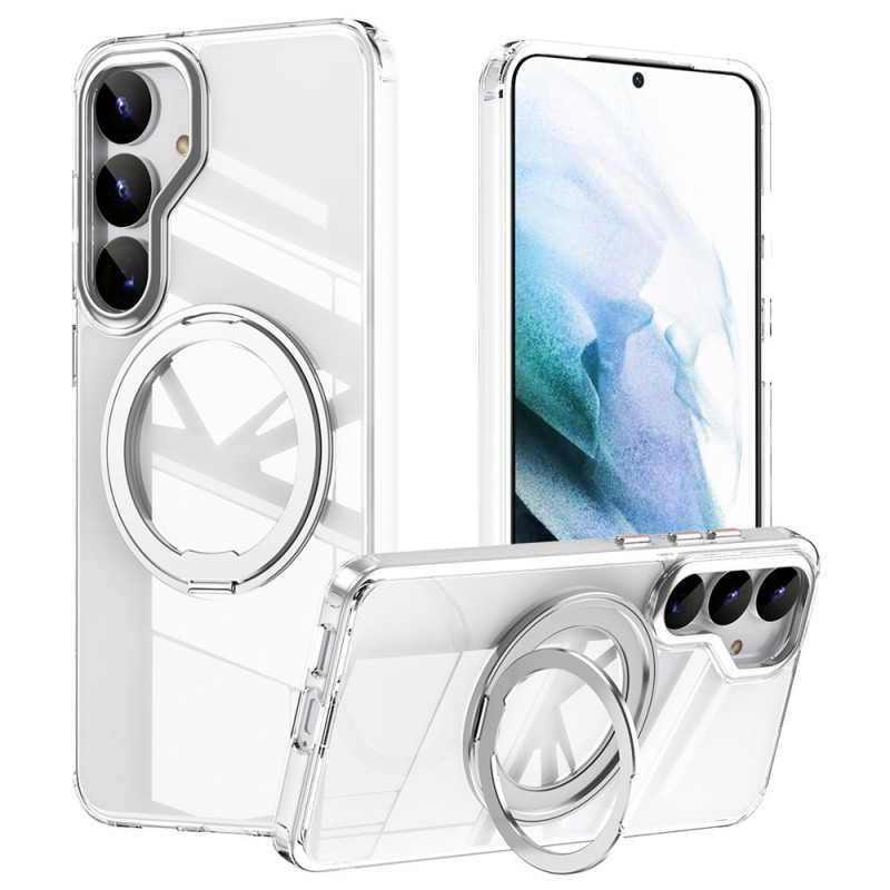 Samsung Galaxy S25 5G Cover Kompatibel MagSafe Nüchternheit mit Halterung