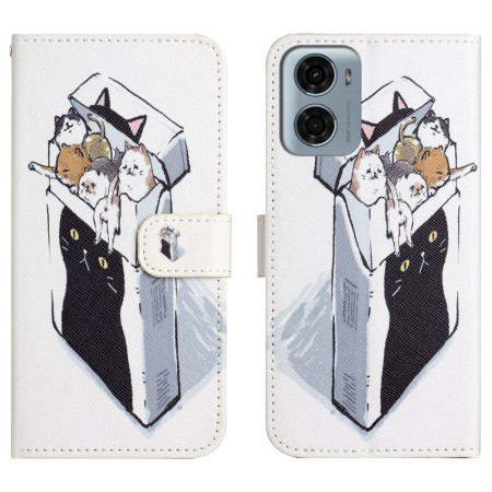 Hülle Moto G05 / E15 Katzen...