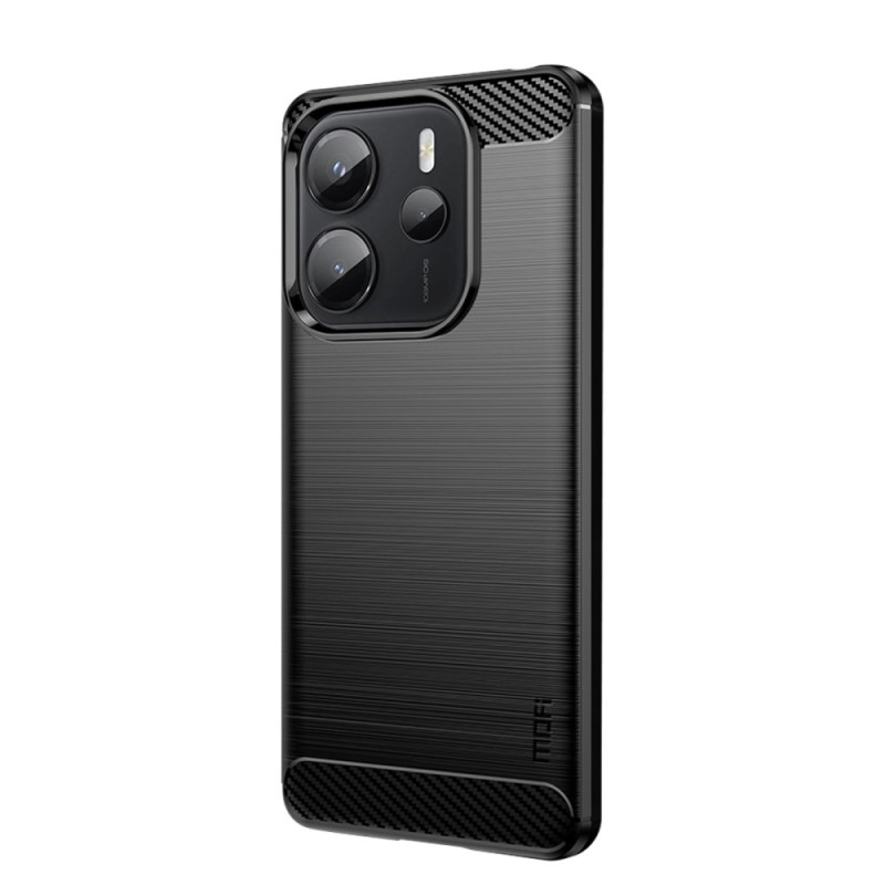 Xiaomi Redmi Note 14 4G Fiber Carbon Cover Gebürstet