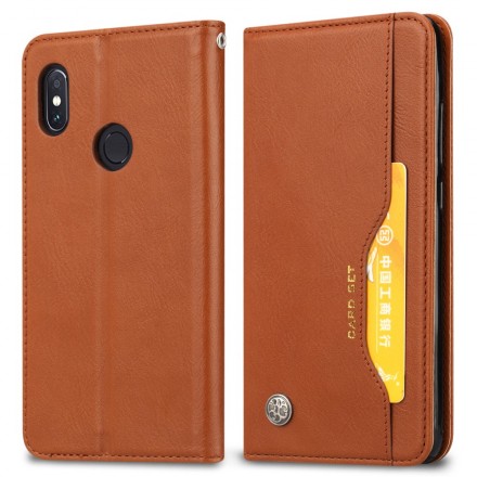 Flip Cover Huawei P Smart Plus Kunstleder Kartenhalter