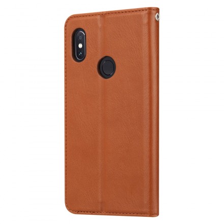 Flip Cover Huawei P Smart Plus Kunstleder Kartenhalter