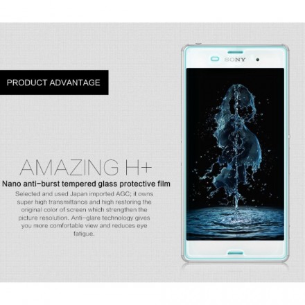 Schutz aus gehärtetem Glas für Sony Xperia Z3
