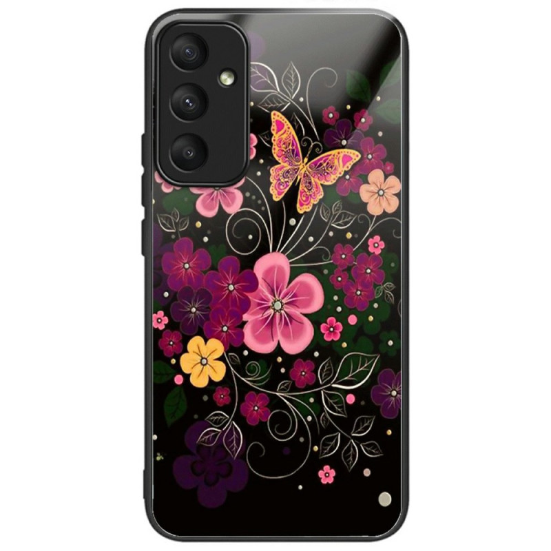 Coque Samsung Galaxy A16 4G / 5G Verre Trempé Fleurettes