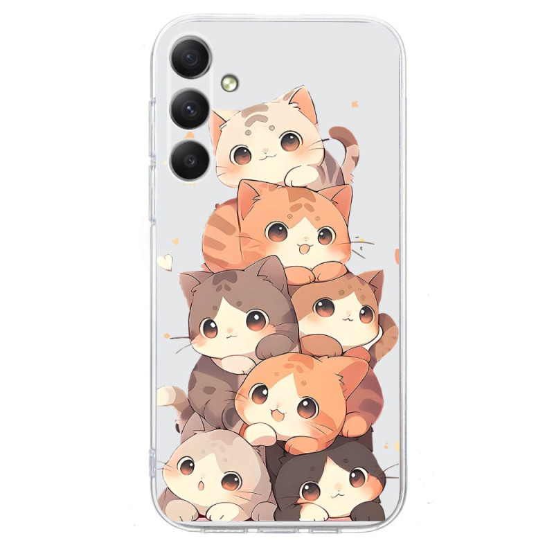 Samsung Galaxy A16 4G / 5G Cover Motiv Kätzchen