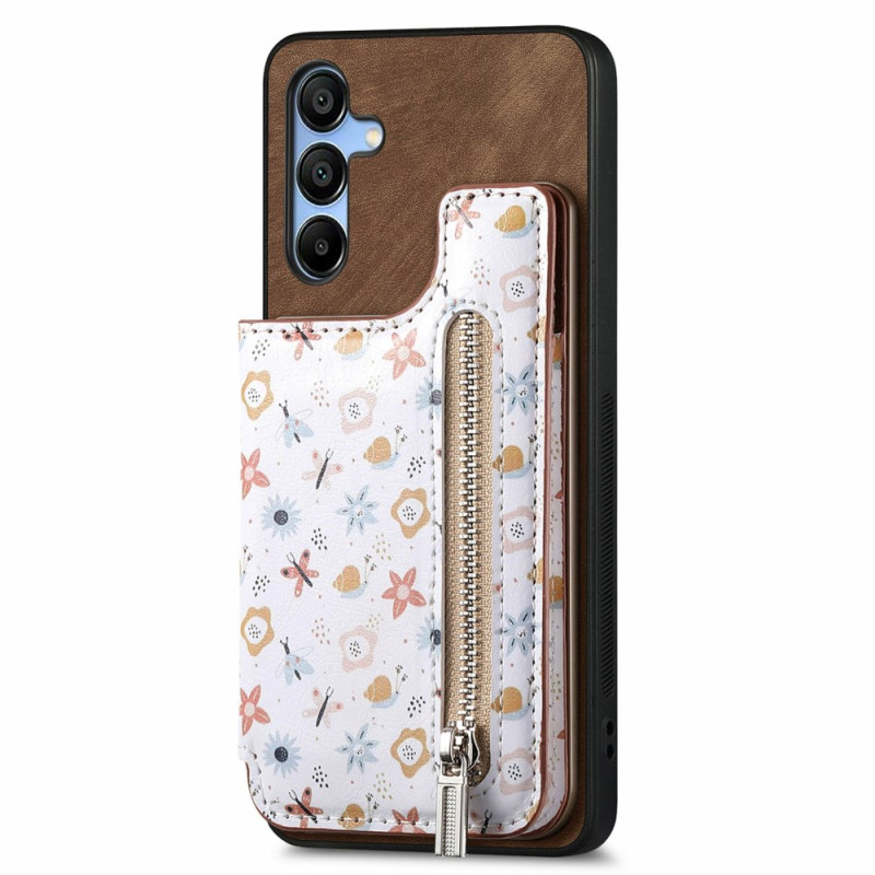 Samsung Galaxy A16 4G / 5G Cover Kartenhalter Floral