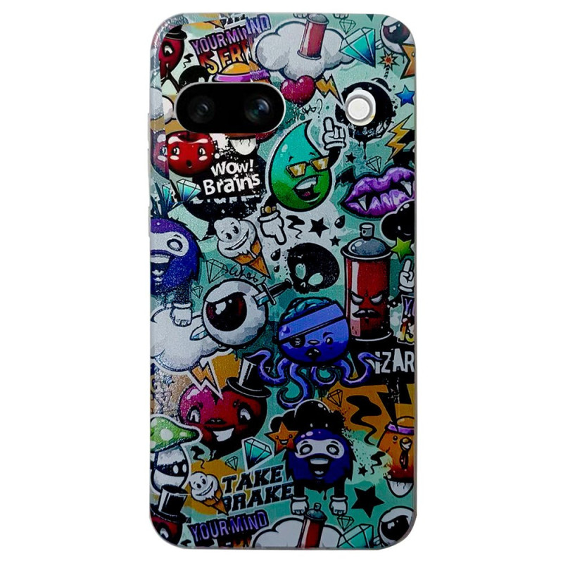 Google Pixel 8A Graffiti Cover