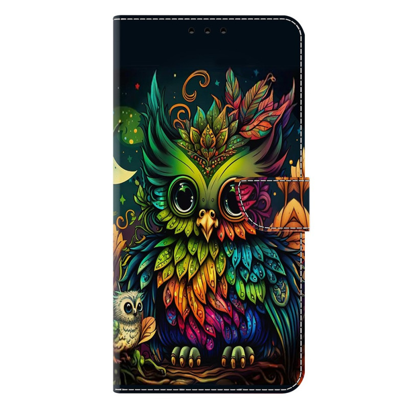 Housse Google Pixel 9A Hibou Coloré