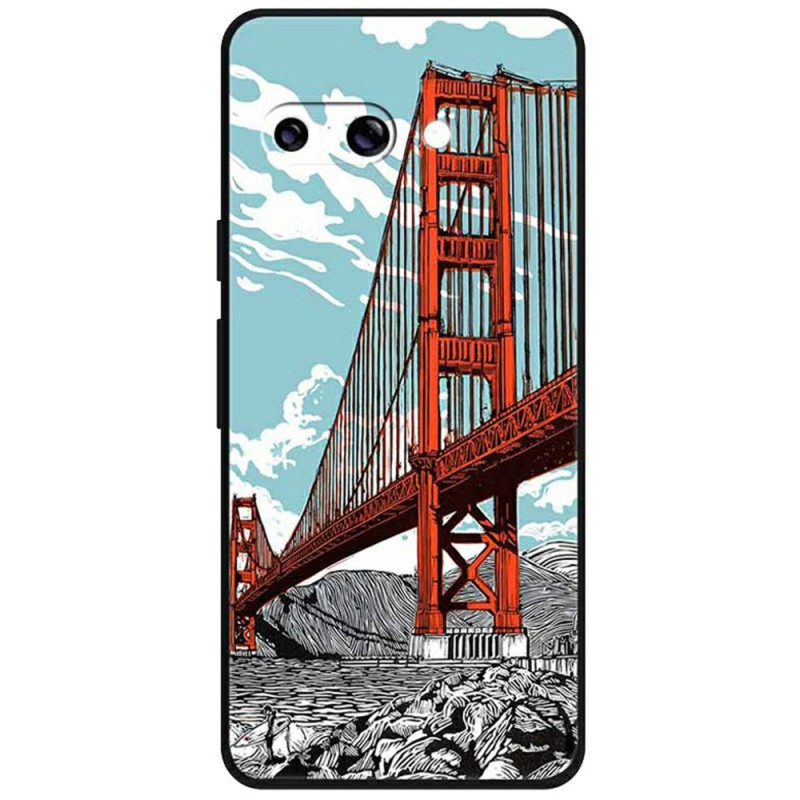 Cover Google Pixel 9A Golden Gate Bridge