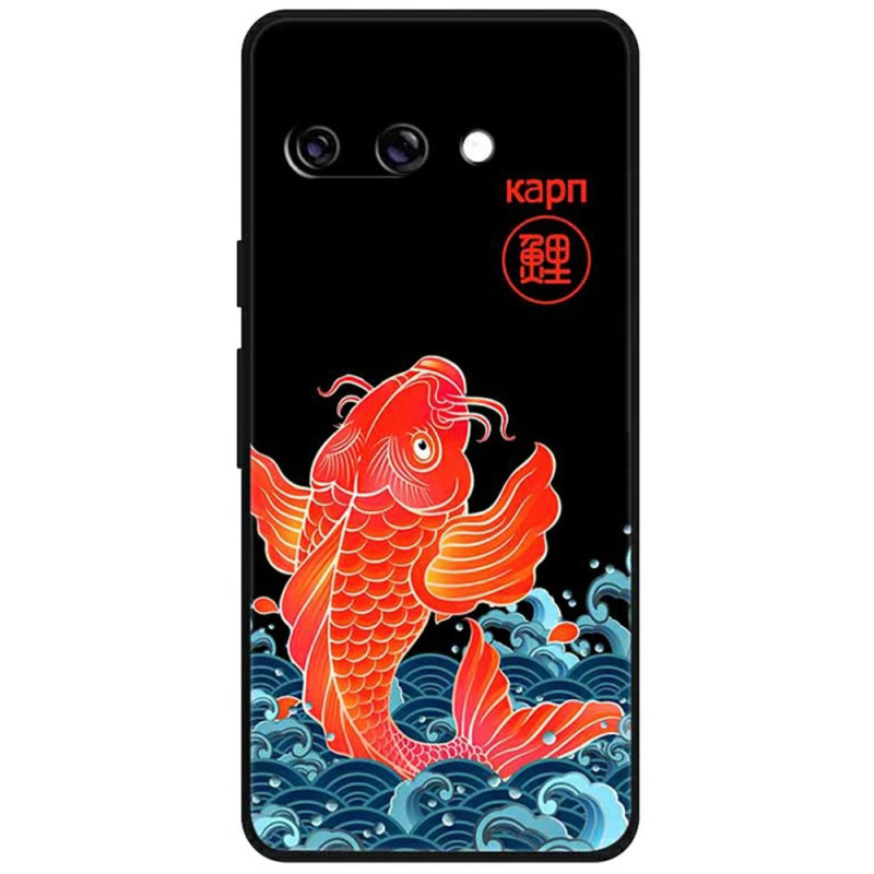 Google Pixel 9A Cover Springender Fisch