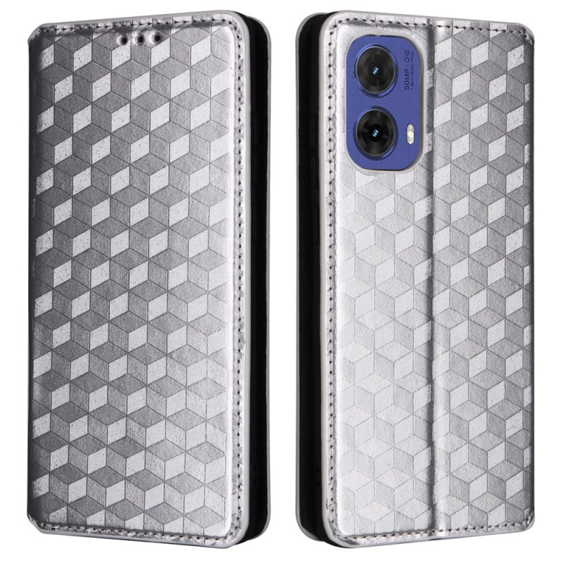 Flip Cover Moto G85 5G Rauten 3D