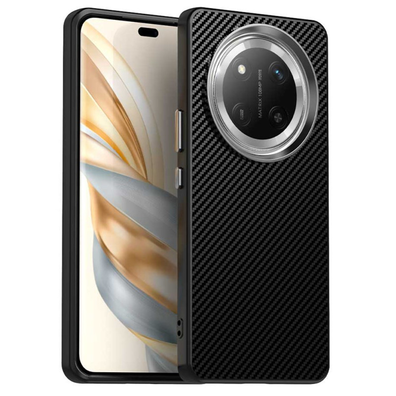 Honor Magic 7 Lite 5G Cover Hybrid-Schutz mit Kohlefaser
-Textur