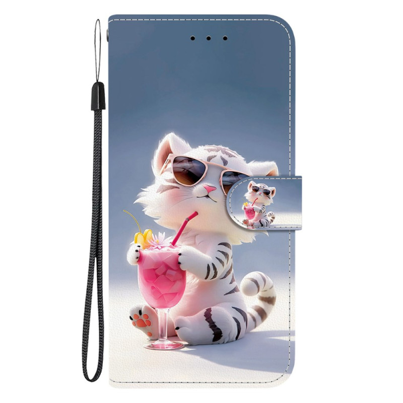 Hülle Moto G35 5G Tiger Cartoon