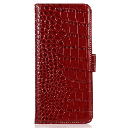 Hülle Moto G35 5G Leder mit...