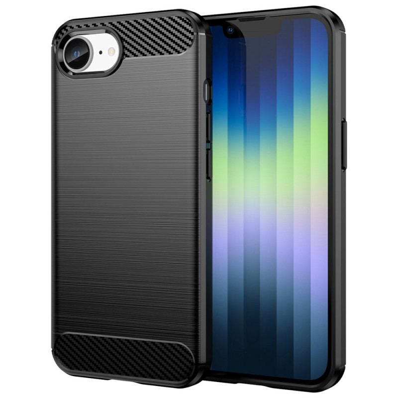 iPhone 16E Kohlefaser
 Cover Gebürstet
