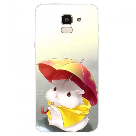 Samsung Galaxy J6 Hamster Cover Im Regen