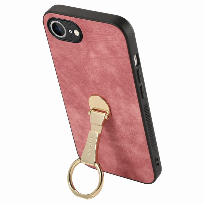 iPhone 16E Cover Klappbarer Ständer und Retro-Design