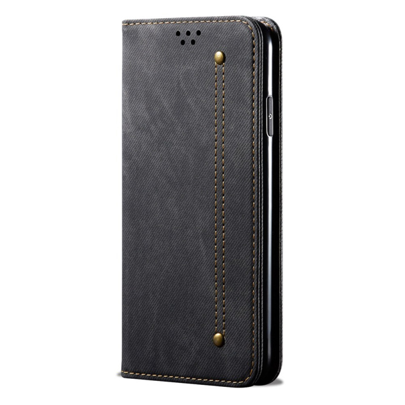 Flip Cover Realme 14 Pro Plus 5G Stoff Jeans