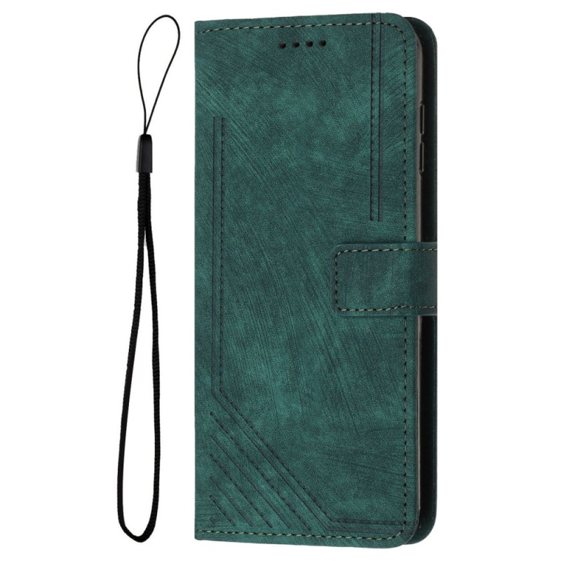 Oppo Reno 13F 5G Geometrische Linien Riemen
 Tasche