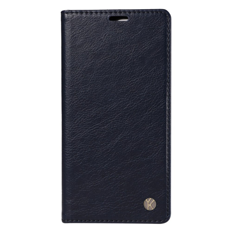 Flip Cover Samsung Galaxy M35 5G Vintage-Leder-Effekt