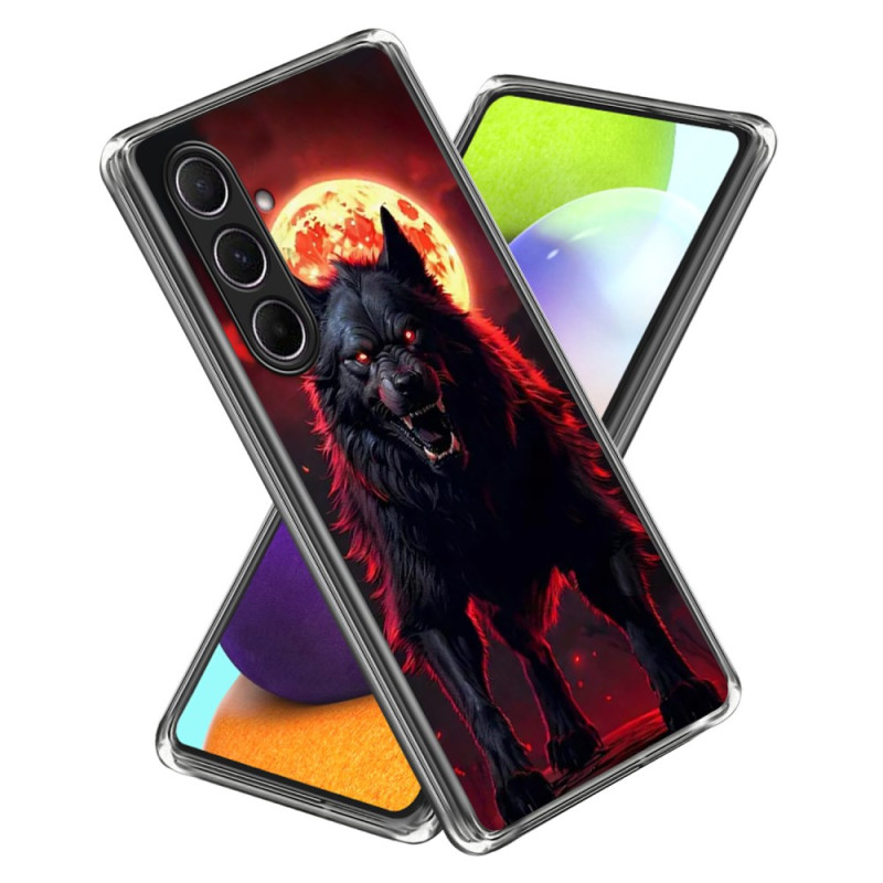 Samsung Galaxy A56 5G Wolf Cover Schwarz