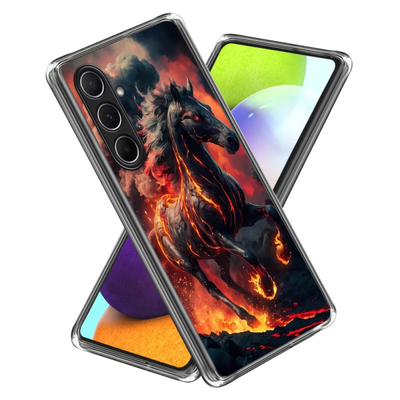 Samsung Galaxy A56 5G Feuerpferd Cover