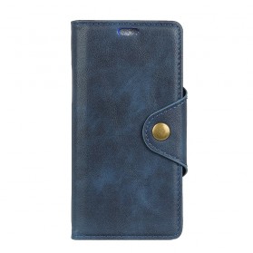 Honor 10 Lite Kunstleder Vintage Button Hülle