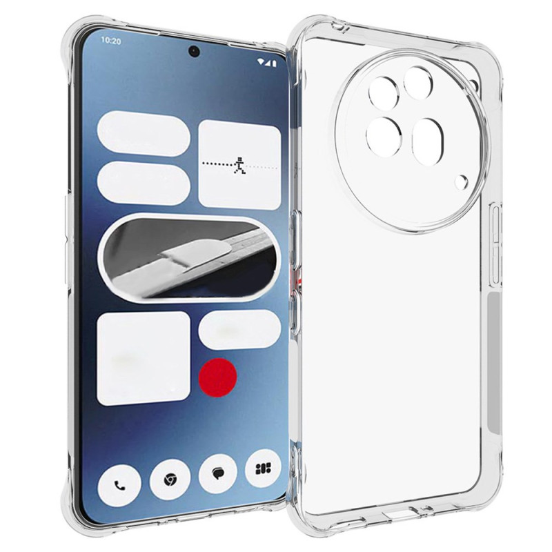 Nothing Phone (3a) Pro Cover Transparent Verstärkt