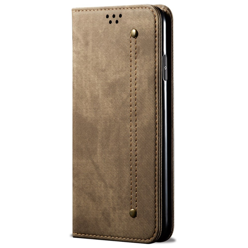 Flip Cover Xiaomi 15 Ultra Stoff Jeans