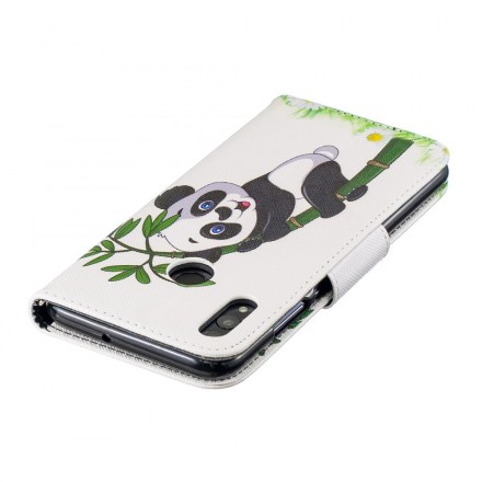 Hülle Honor 10 Lite / Huawei P Smart 2019 Panda Auf Bambus