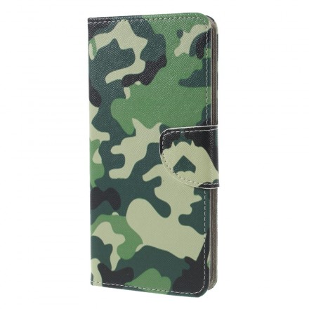 Samsung Galaxy J6 Plus Camouflage Military Tasche