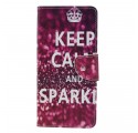 Hülle Samsung Galaxy J6 Plus Keep Calm and Sparkle