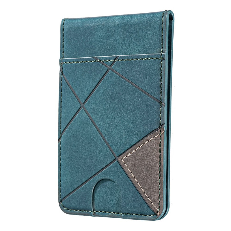 Porte-cartes Magnétique avec Support Motif Géométrique BINFEN COLOR