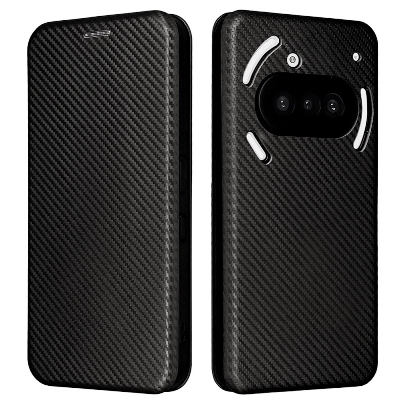 Flip Cover Nothing Phone (3a Kohlefaser
)