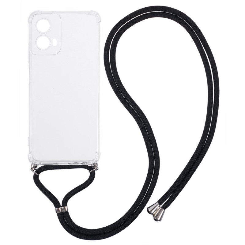 Kordelzughülle Moto G45 5G / G34 5G Transparent