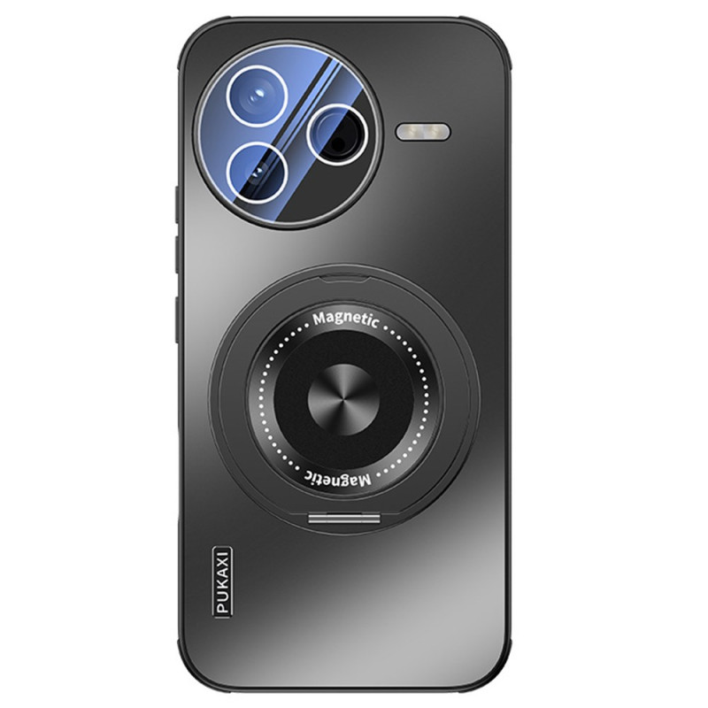 Coque Poco F7 Pro 5G Compatible MagSafe avec Anneau-Support Rotatif à 360°