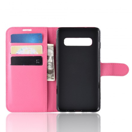 Samsung Galaxy S10 Kunstleder Retro Tasche Samsung Galaxy S10 Kunstleder Retro Tasche