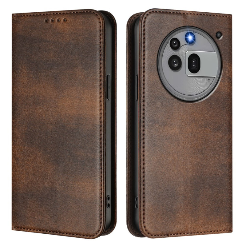 Flip Cover Nothing Phone (3a) Pro RFID-Schutz Style Leder gegerbt