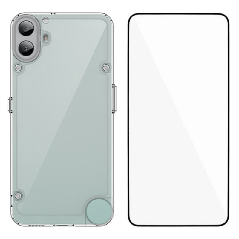 Coque Nothing CMF Phone 1 Transparente avec Protecteur Écran