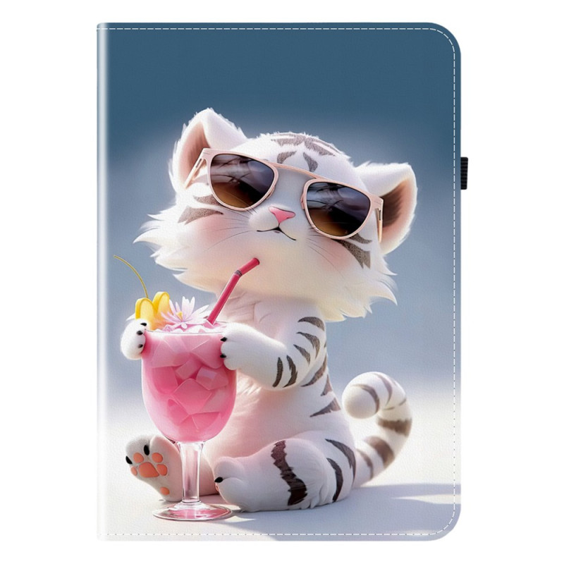 Samsung Galaxy Tab S10 Plus / S9 FE Plus / S9 Plus Hülle mit Tigermuster