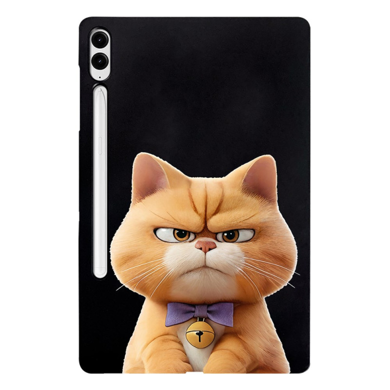 Samsung Galaxy Tab S10 Plus / S9 FE Plus / S9 Plus Cover Stifthalter Angry Cat