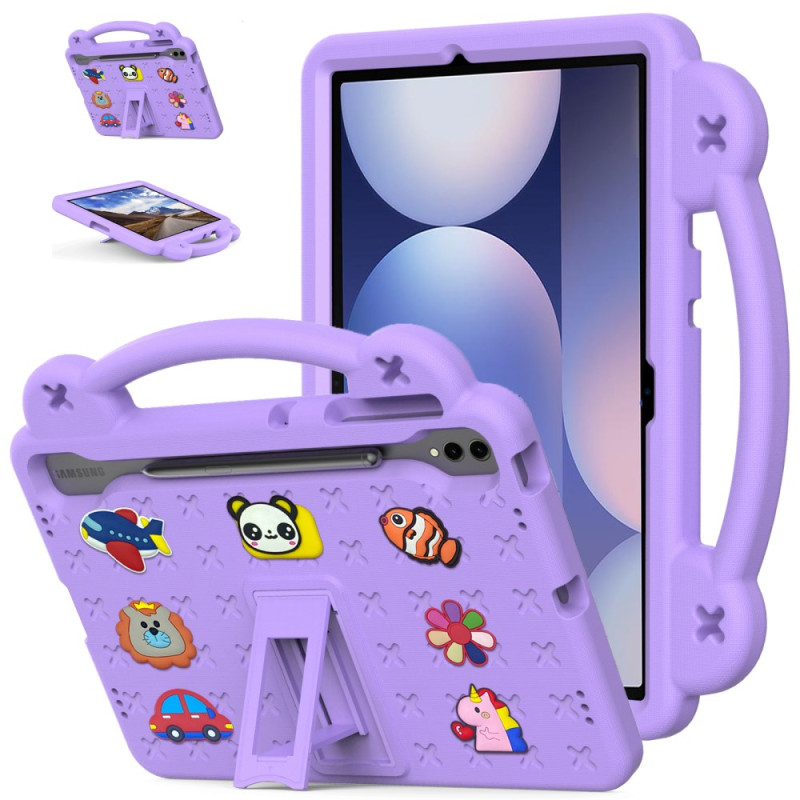 Samsung Galaxy Tab S10 Plus / S9 FE Plus / S9 Plus EVA Schutzhülle Animierte Tiere