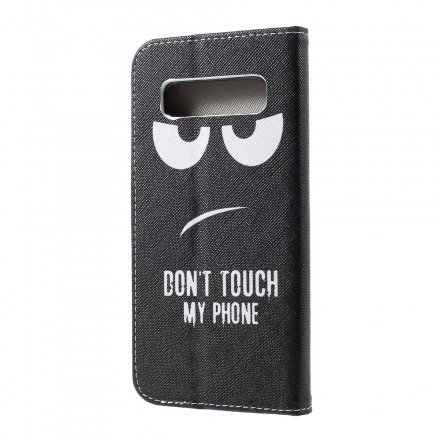 Samsung Galaxy S10 Don't Touch My Phone Hülle