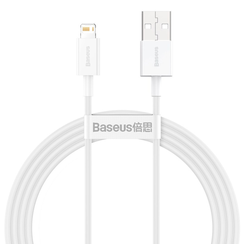 Schnelllade- und Datenkabel USB auf iP 2.4A Superior Series Baseus - 1,5m