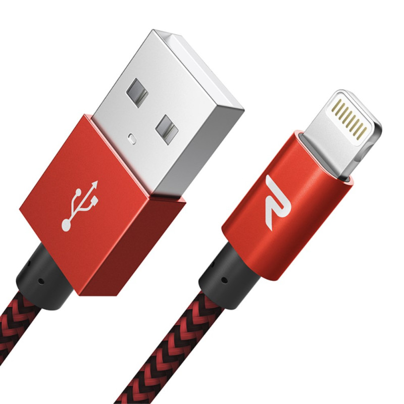 Synchronisations- und Ladekabel für iPhone, iPad und iPod RAMPOW - 1m