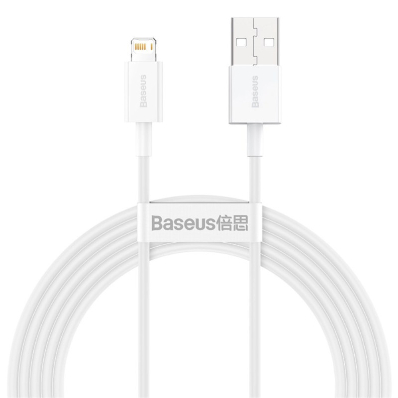 USB auf iP Schnelllade- und Datenkabel 2.4A Superior Series BASEUS 2m
