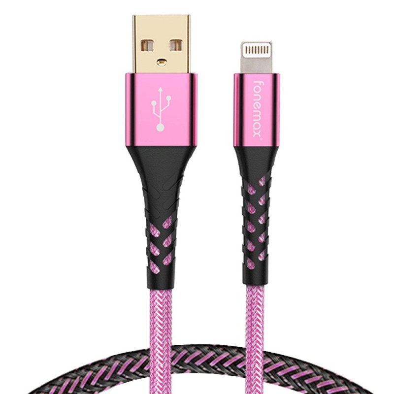 FONEMAX USB-auf-Lightning-Schnellladekabel - 1,2m