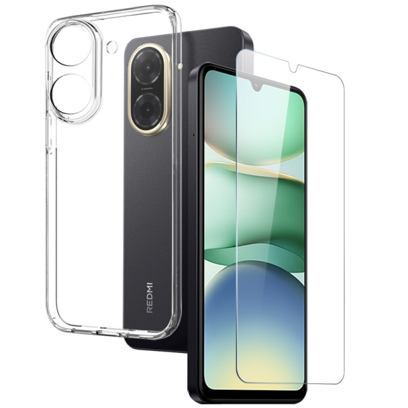 Xiaomi Redmi A5 4G Transparent Cover mit Displayschutzfolie