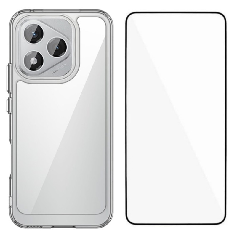 Transparentes Honor 400 Lite Cover mit Displayschutzfolie