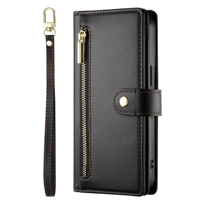 Hülle Realme 14 Pro 5G Design Brieftasche mit Riemen und Schulterriemen