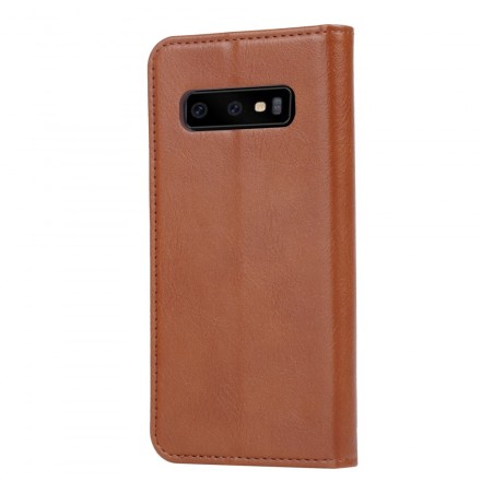 Flip Cover Samsung Galaxy S10 Lite Kunstleder Kartenhalter